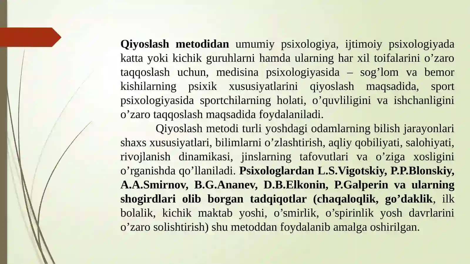 EKSPREMENTALPSIXOLOGIYADA TESTLASHTIRISH 4