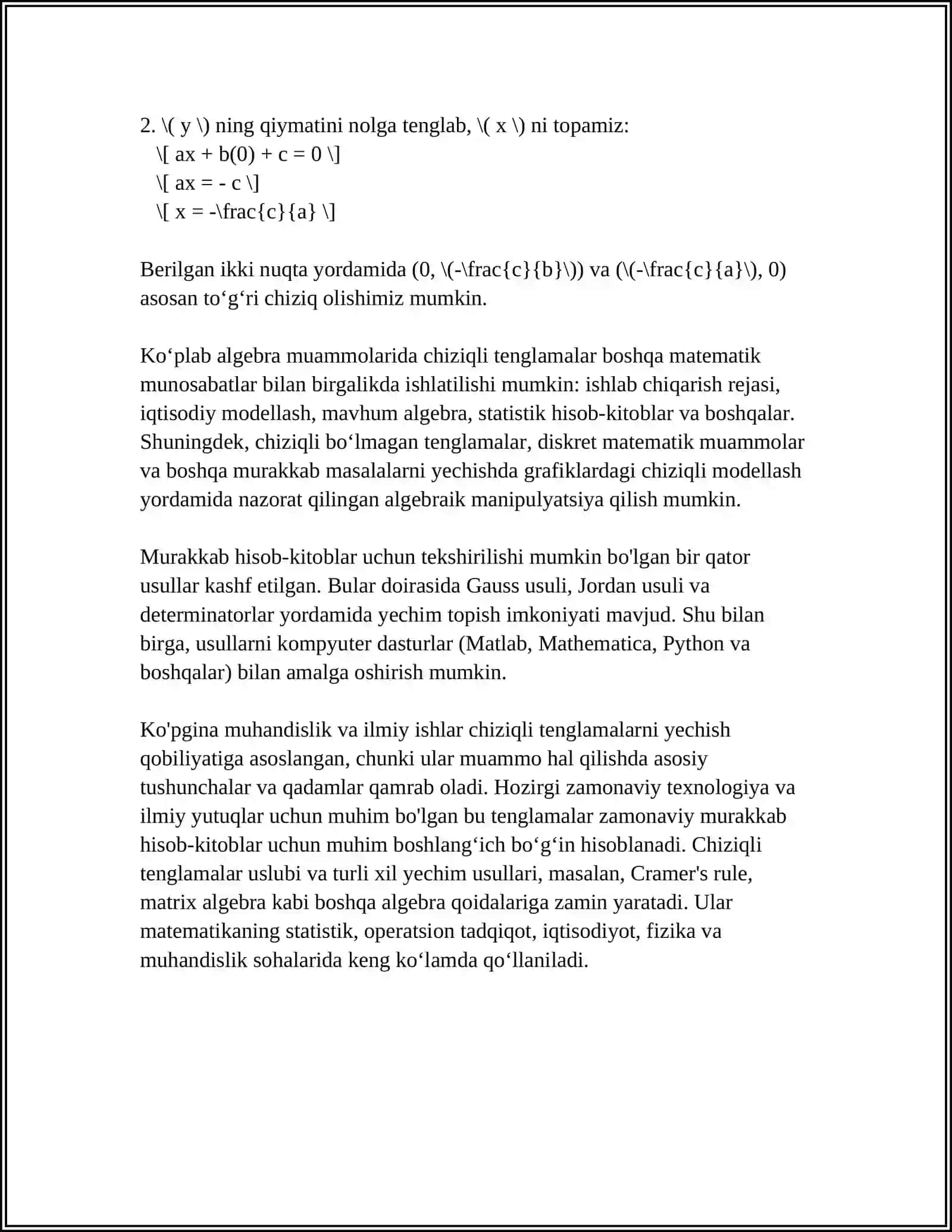 MODUL QATNASHGAN TENGLAMALAR 4