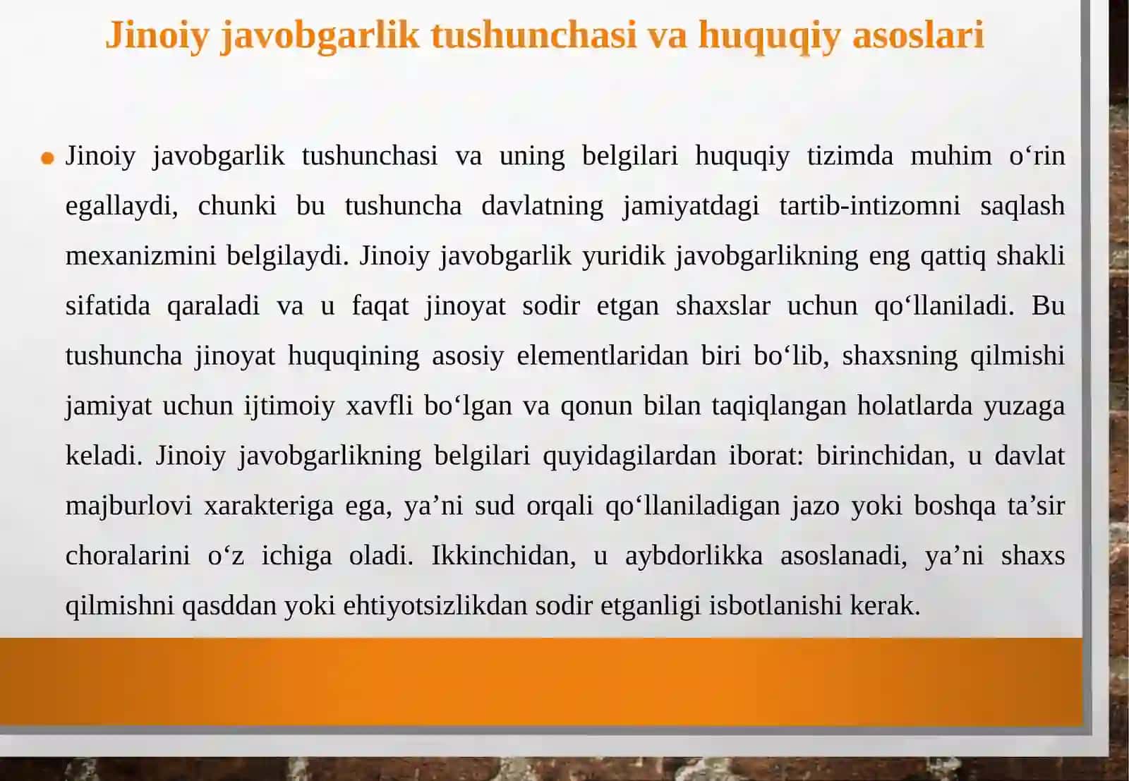 Jinoiy javobgarlik va uning asoslari 4