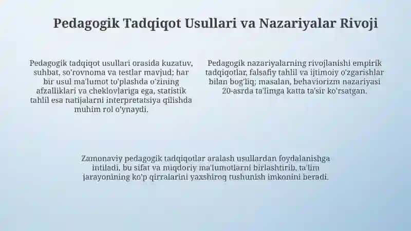 Pedagogika fan sifatida 4