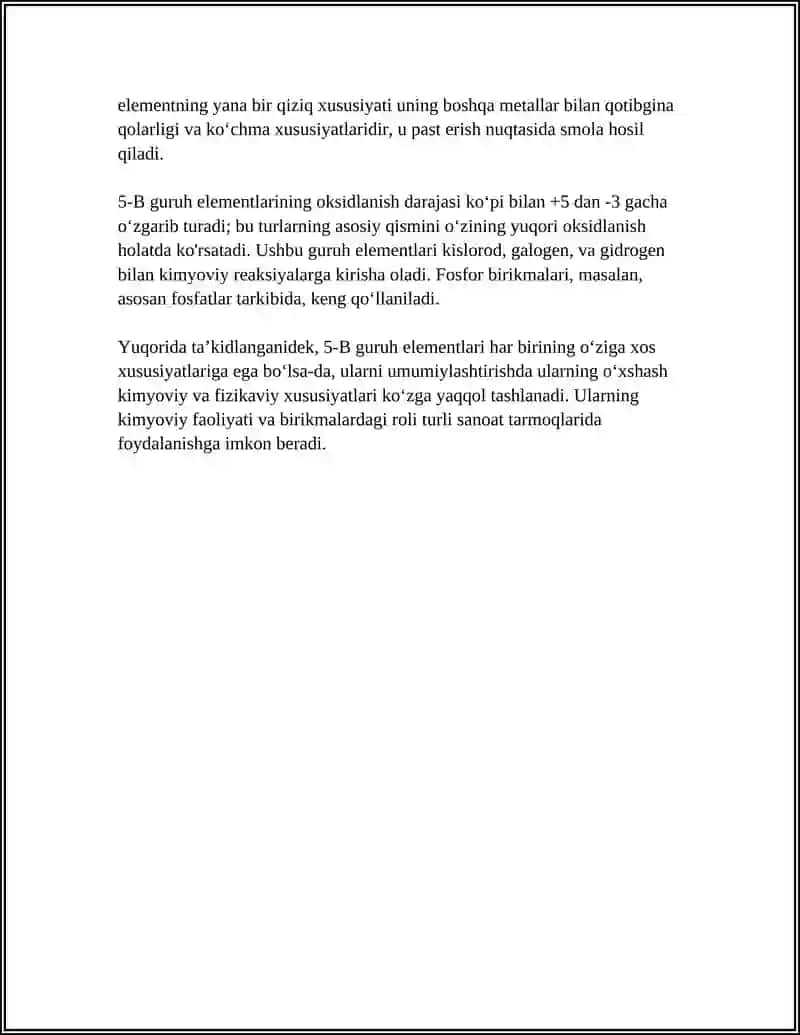 DAVRIY SISTEMANING 5-B GURUH ELEMENTLARI 4