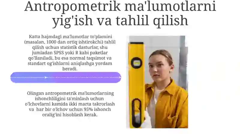 Antropometrik ko'rsatkichlar va ish xavfsizligi 4