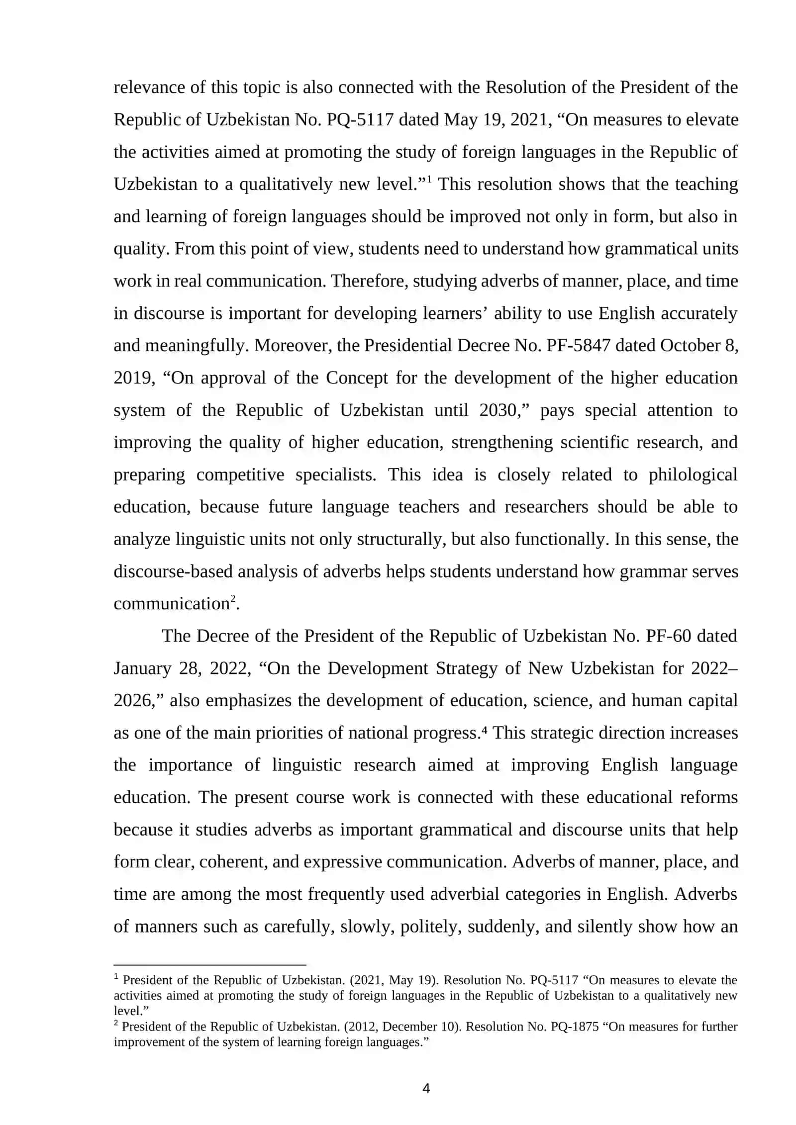 Reported speech: tense and pronoun changes 4