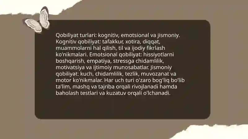 Qobiliyat 4
