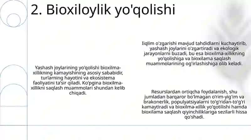 Bioxilama-xillikni asrash muammolari 4