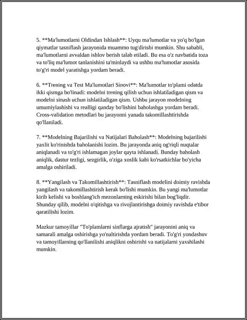 TOPLAMLARNI SINFLARGA AJRATISH 4
