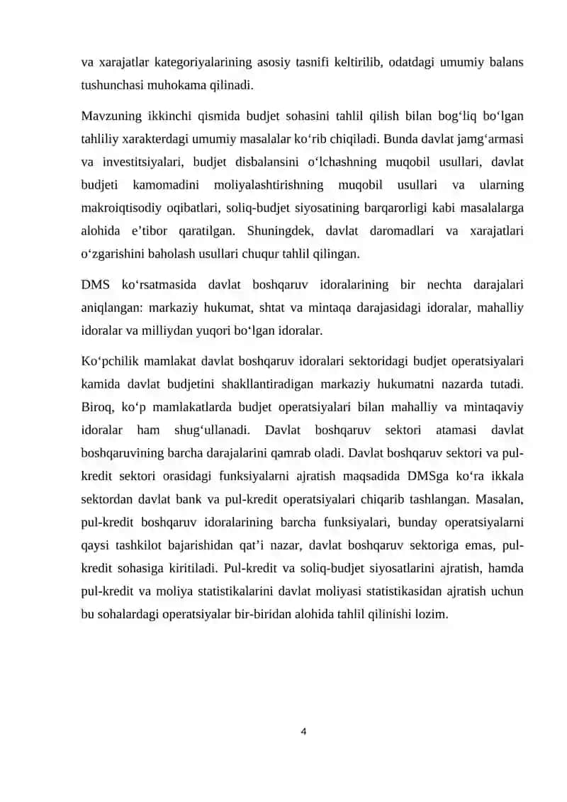 Byudjet-soliq sektori va uning tarkibi 4