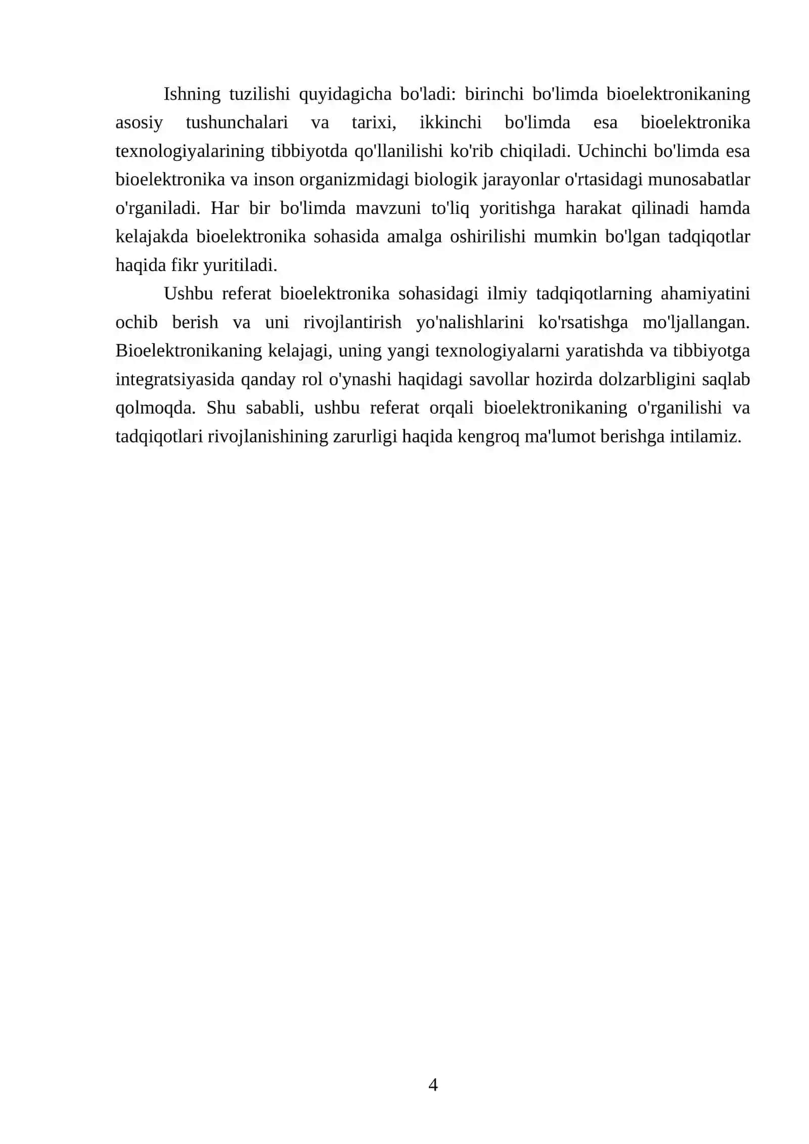 Bioelektronika 4