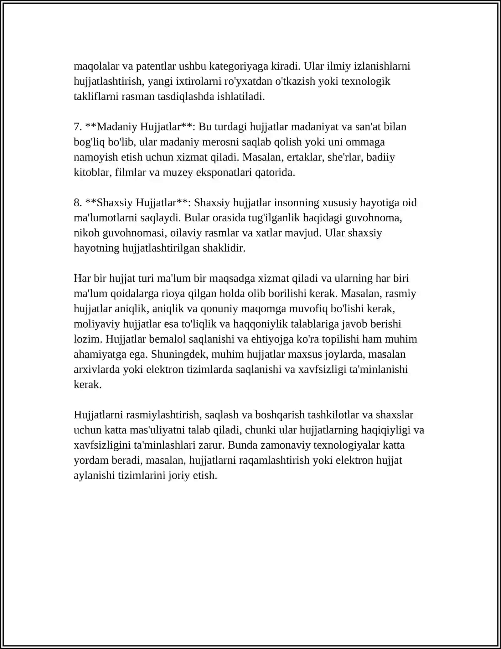 HUJJAT TURLARI VA HUSUSIYATLARI 4