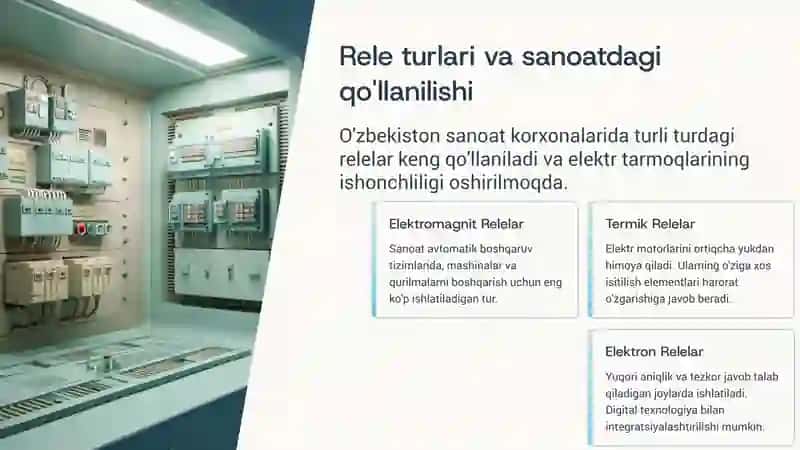 Releli Apparatlar: Elektr Boshqaruvining Asosi 4
