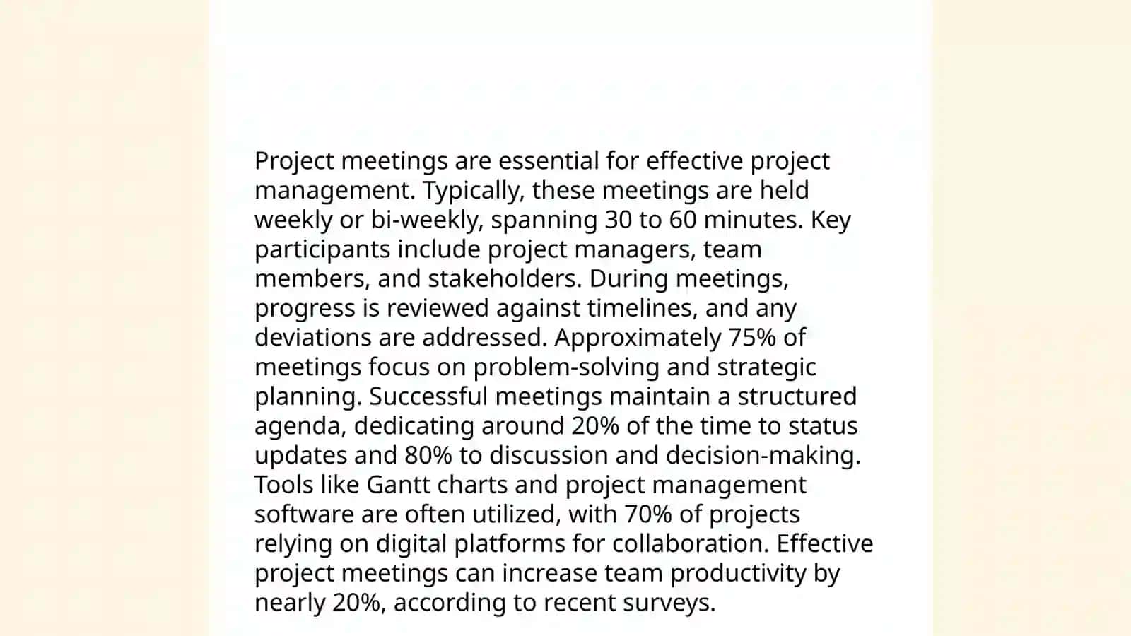 Types of meetings 4
