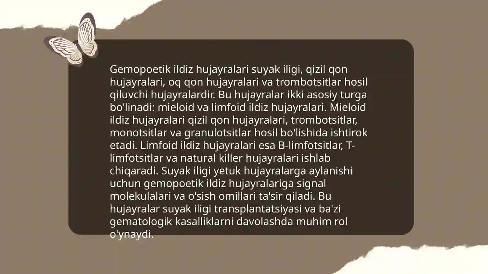 Gemopoez jarayonlarining boshqariluvi 4