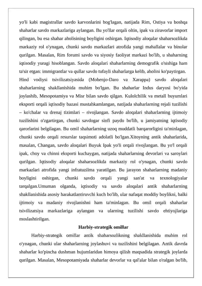 Antik davr shaharsozlik va me’morchilik an’analari 4