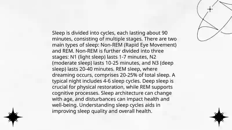 Talking about sleep habits 4