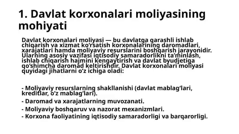 DAVLAT KORXONALARI V A TASHKILOTLARI MOLIYASI 4