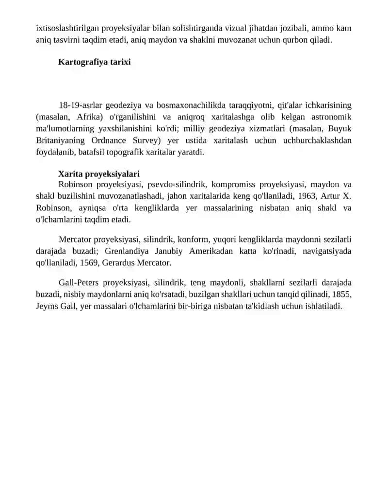 Jahon Xarita Xaritalari 4