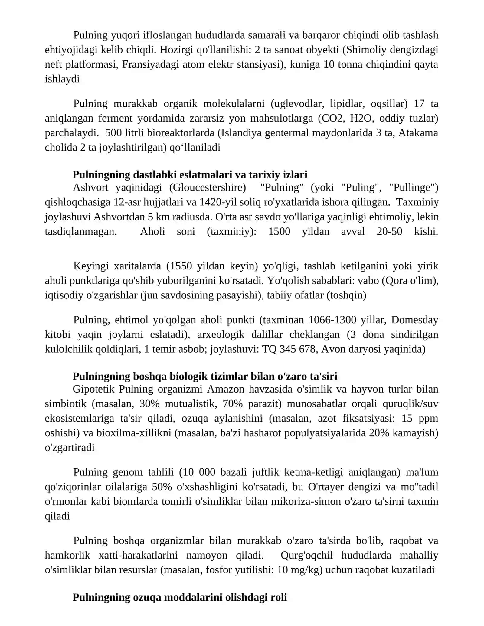 Pulning kelib chiqishi va vazifalari 4