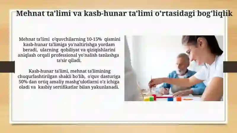 Mehnat tarbiyasi umumiy pedagogika 4