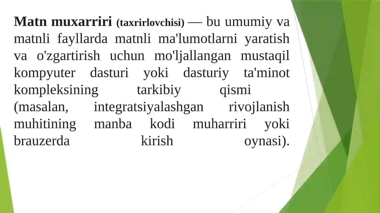 Zamonaviy matn muharrirlari 4