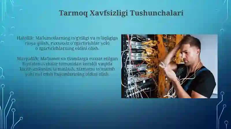 Tarmoq Xavfsizlik Dasturlari 4
