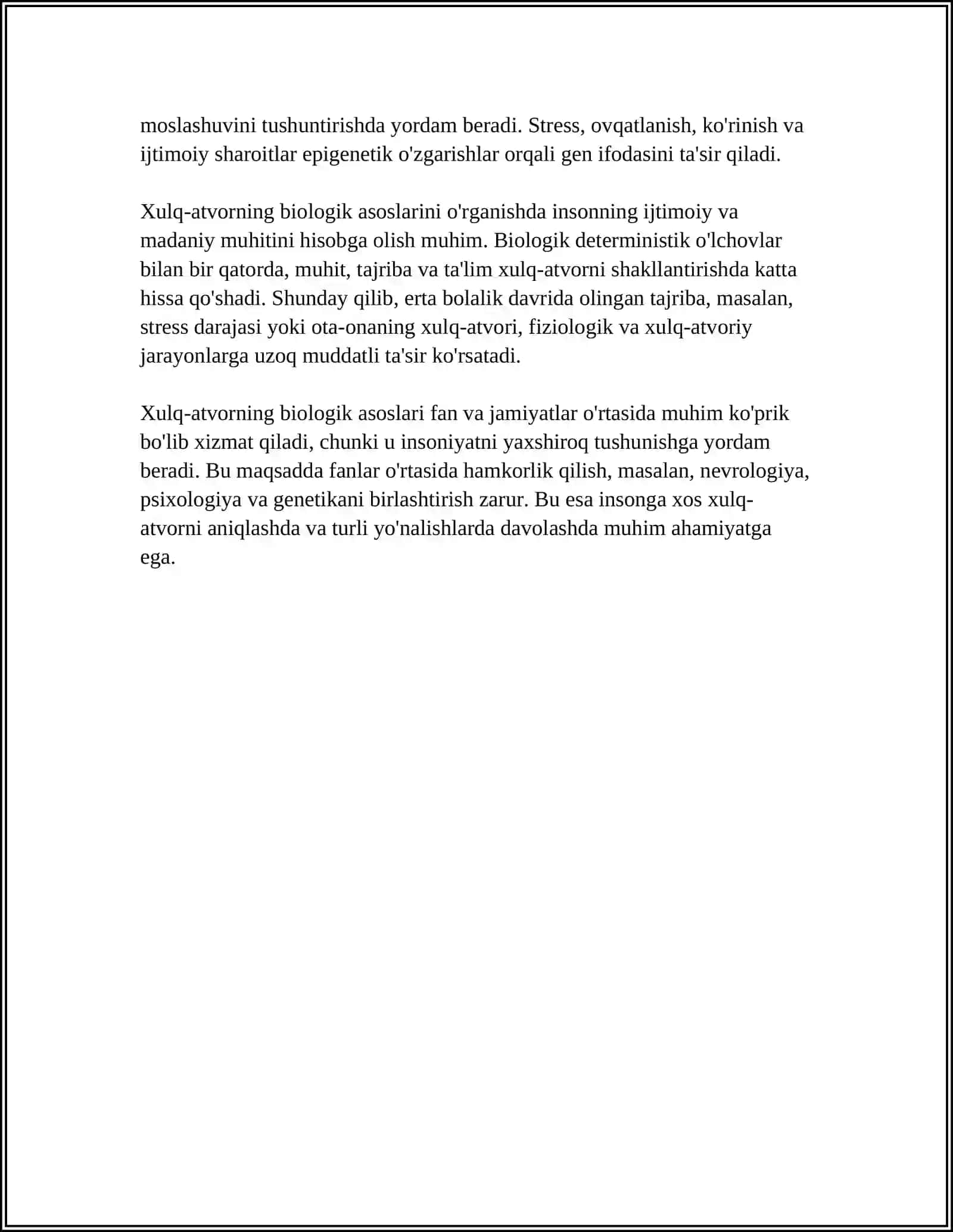 XULQ-ATVORNING PSIXOFIZOLOGIK ASOSI 4