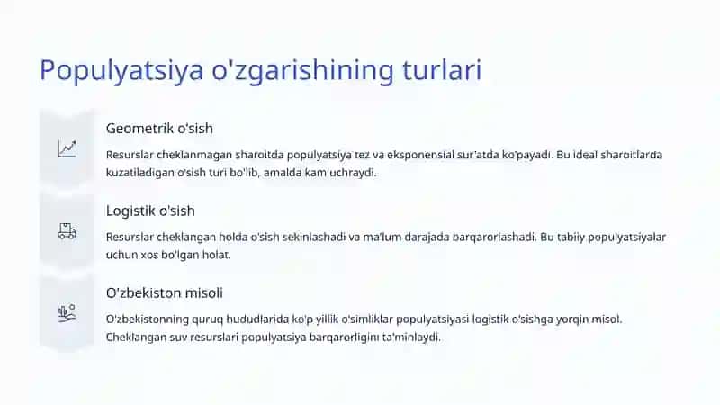 Populyatsiya ekologiyasi 4