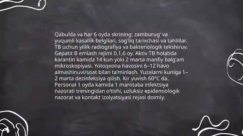 Mahkumlarning tibbiy-sanitariyata’minoti 4