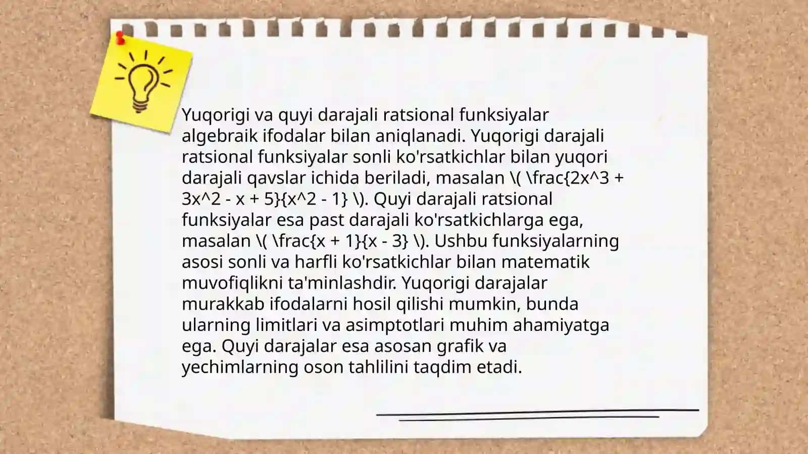 Ratsional funksiyalarni integrallash va unga oid misollar 4