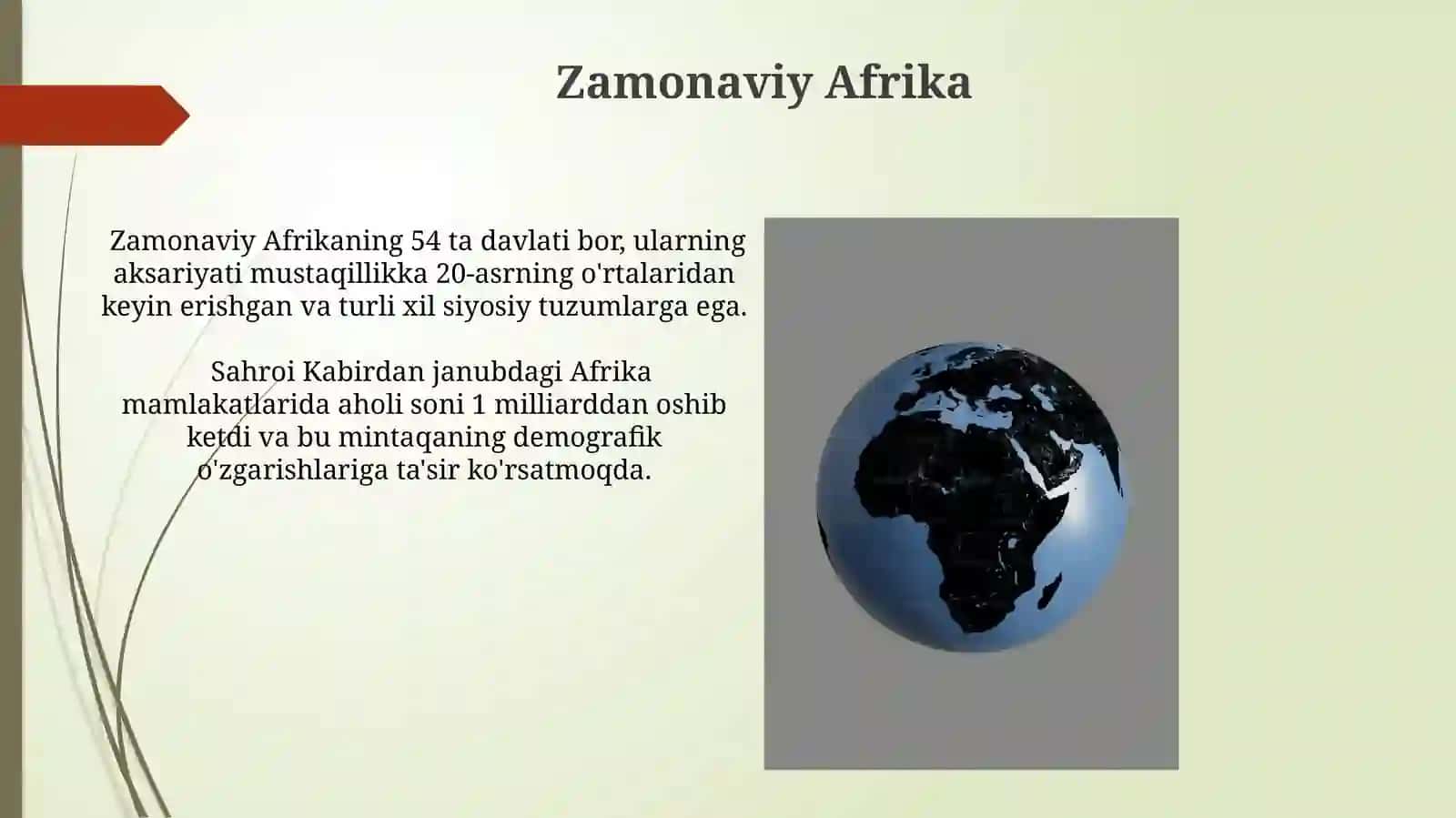Jahon tarixiAfrikamavzusi 4