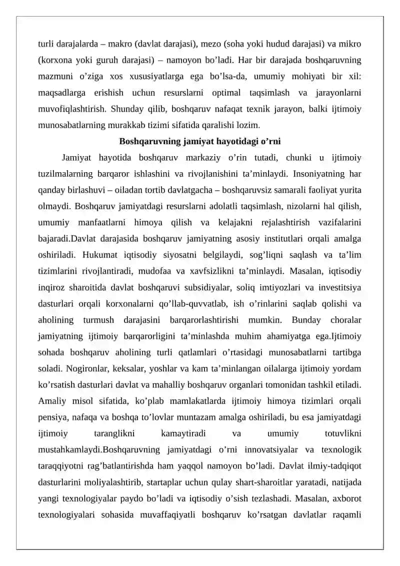 Boshqaruv tushunchasi va turlari 4