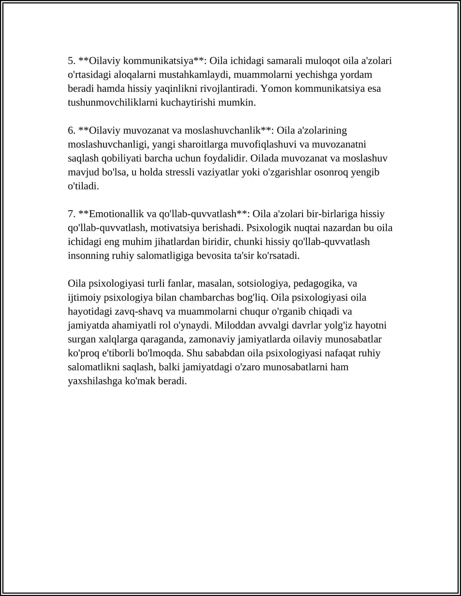 OILADA TAʼLIM-TARBIYANING PSIXOLOGIK XUSUSIYATLARI 4