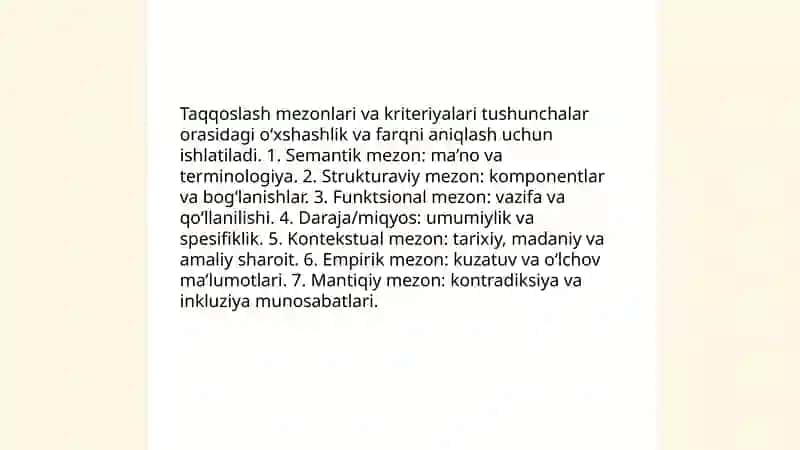 Tushuncgalar ortasidagi munosabatlar 4