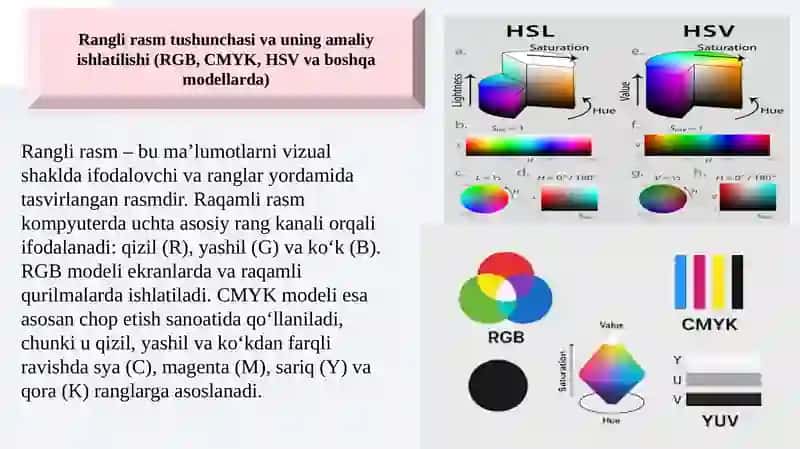 Rangli rasmni qayta ishlash: Usullar va qo‘llanmalar 4