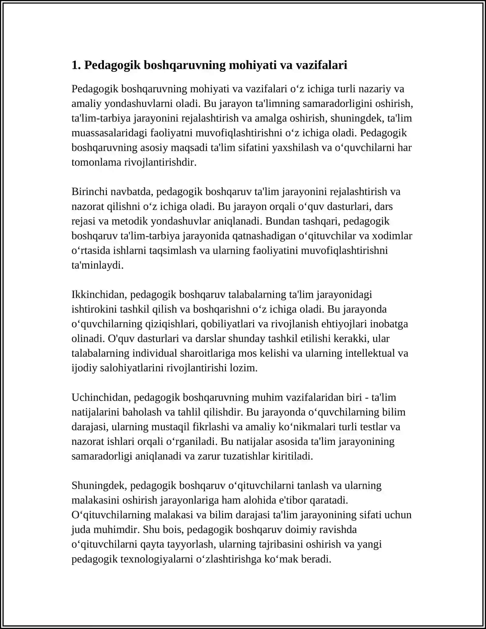 BOSHQARUVNING PEDAGOGIK PSIHOLOGIK XUSUSIYATLARI 4