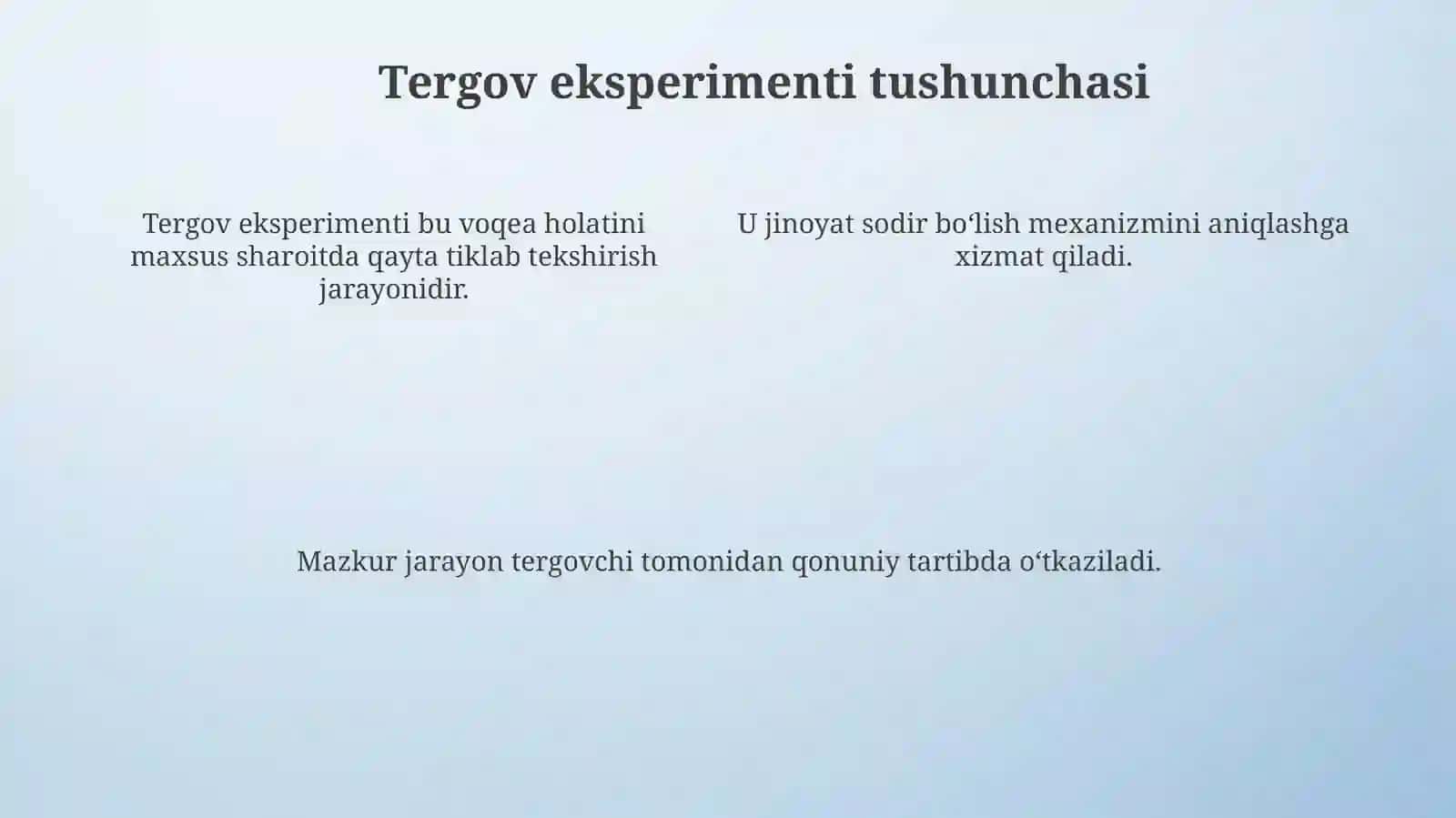 Tergov eksperimenti 4