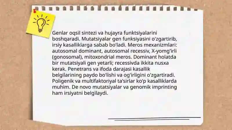 Irsiy kasalliklar 4