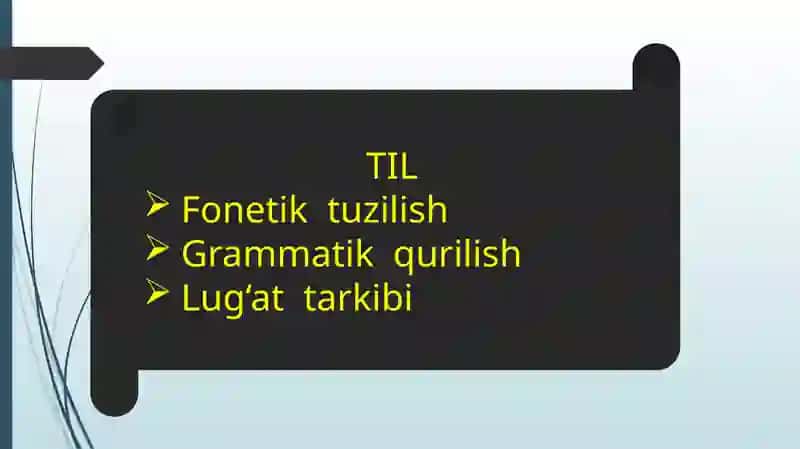 4-MA’RUZA. TIL –RAMZLARTIZIMI 4