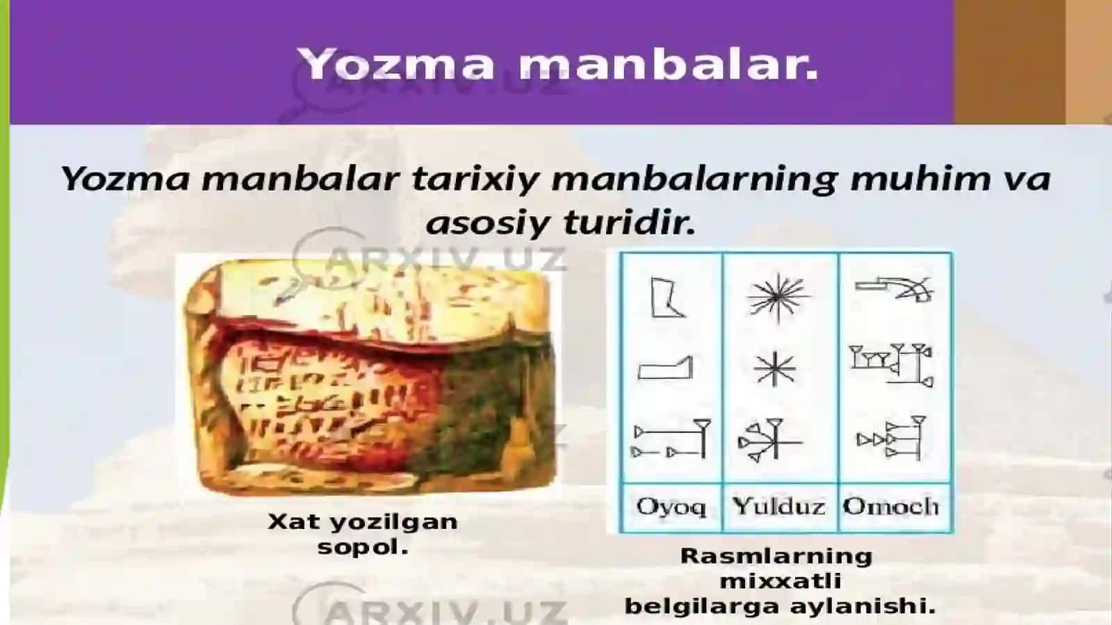 Tarixiy Manbalar 4