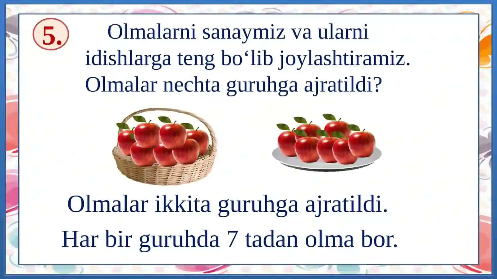 Tengguruhlargabo‘lish(90-bet. 2-dars) 4