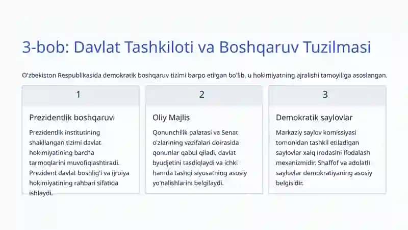 Yangi Davlat Barpo Etish Jarayoni: Mustaqillikdan Kelajakka 4