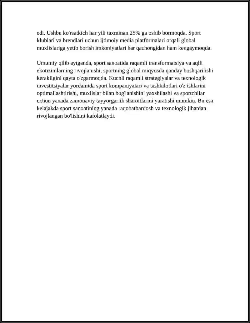 SPORT SANOATI INNOVATSIYASI 4