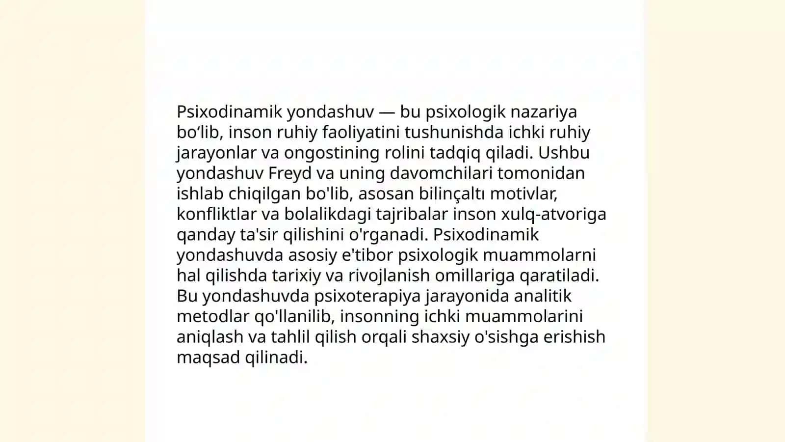 Chet el psixologiyasida shaxs nazaryasi 4