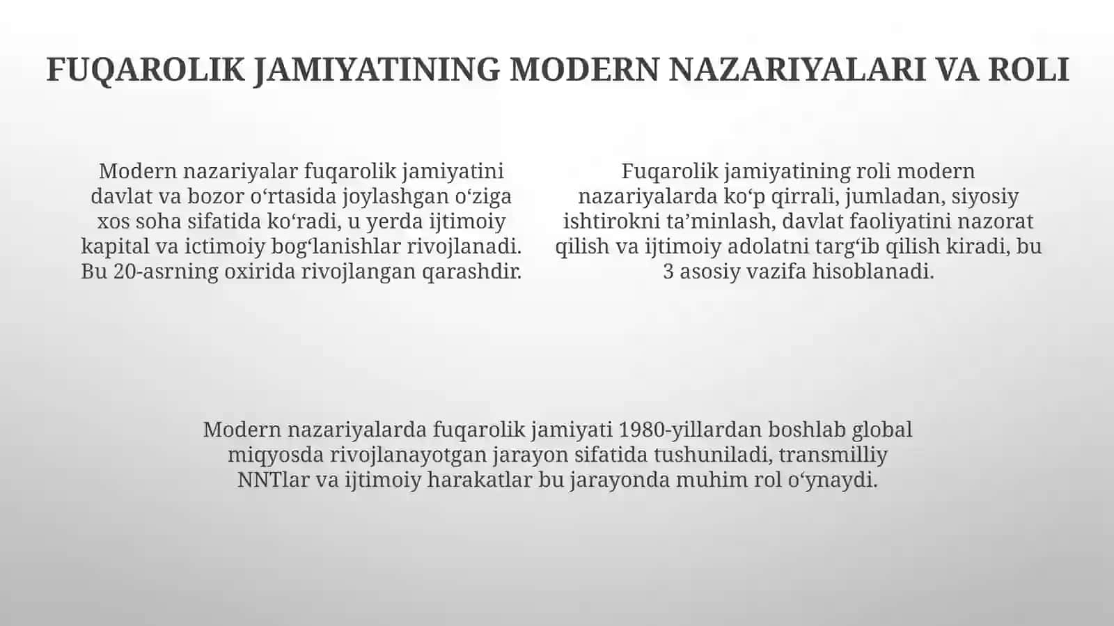 Fuqarolik jamiyatining g'oyalari 4