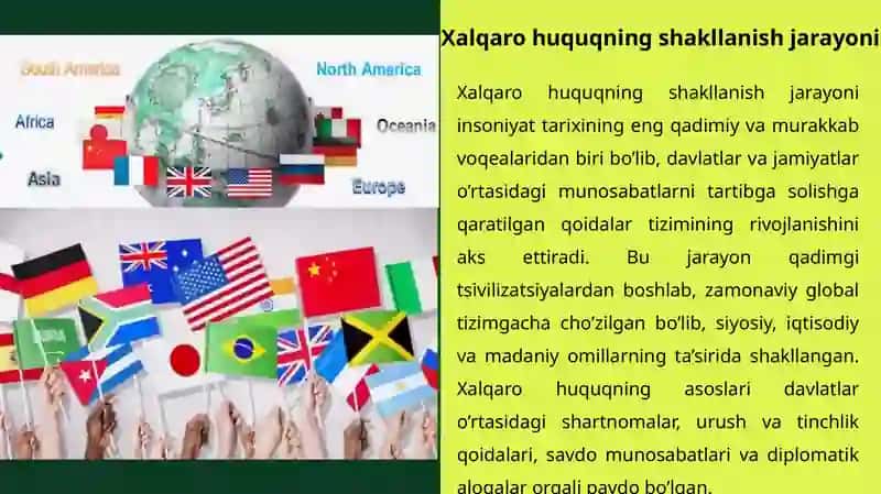 XALQARO HUQUQNING SHAKLLANISHI 4