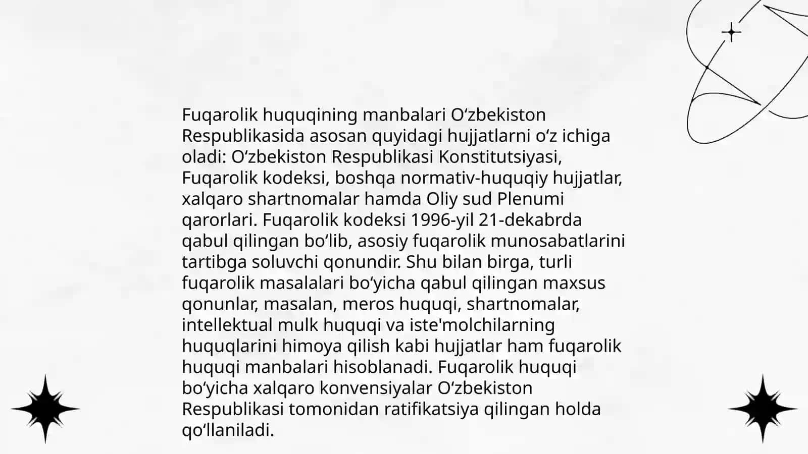 Fuqarolik huquqi asoslari 4