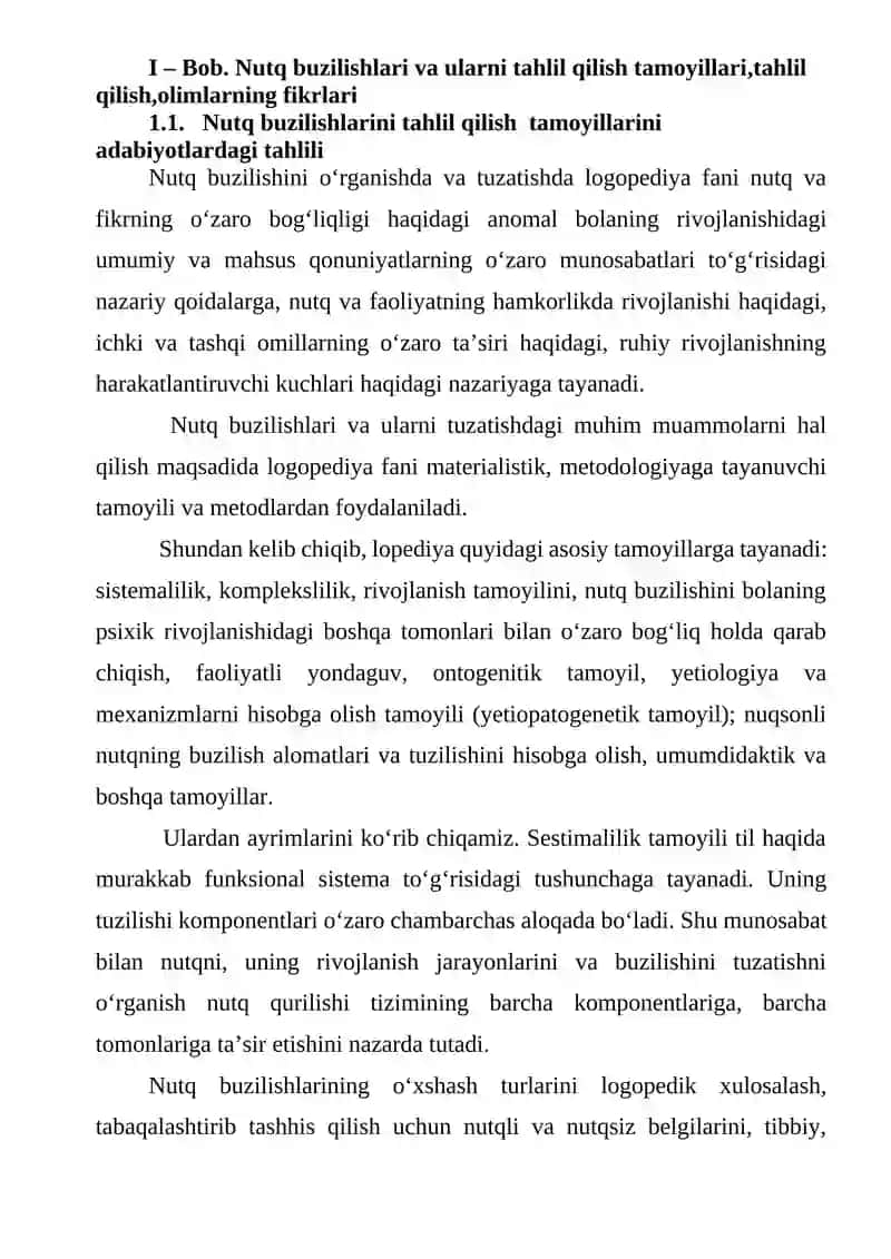 Nutq buzilishlarini bartaraf etish tasnifi 4