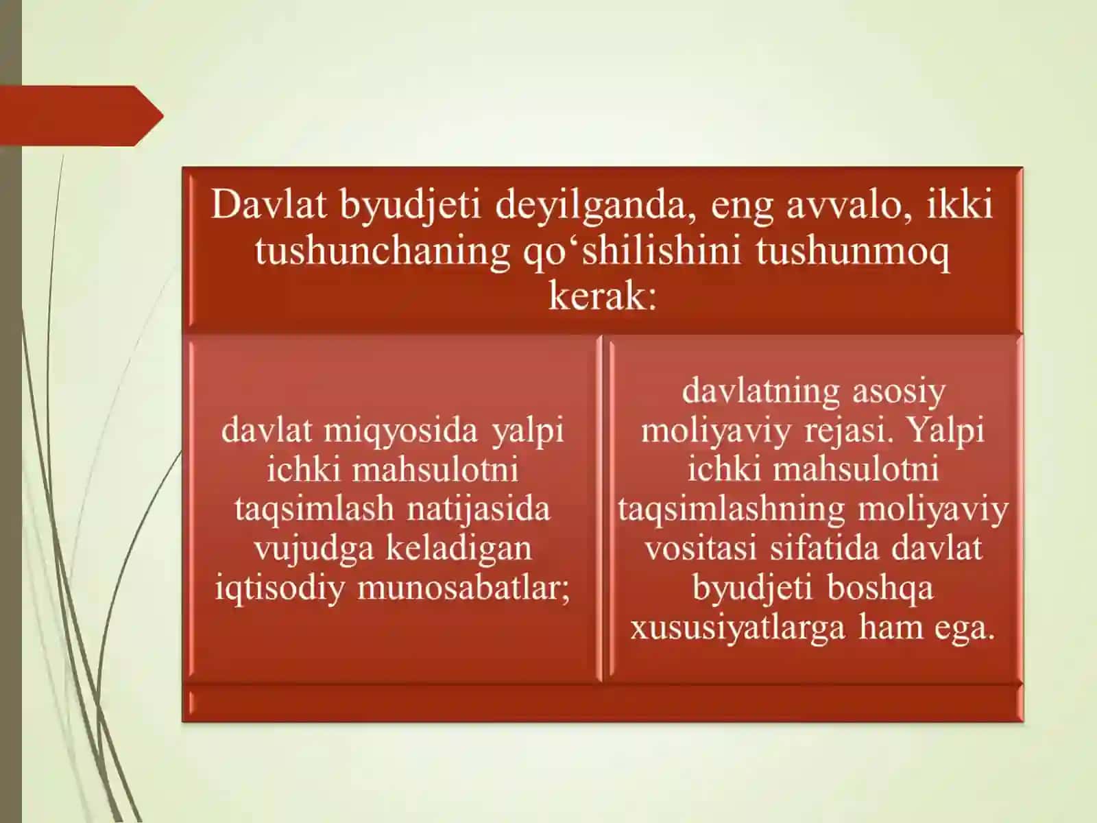 Davlat byudjeti. Byudjet soliq siyosati 4