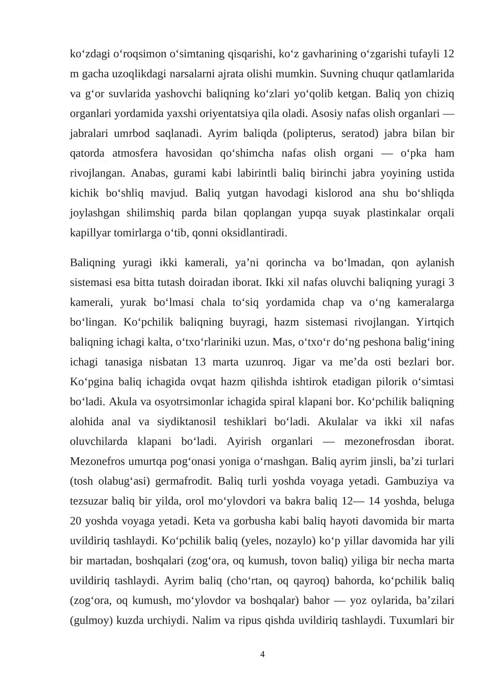 Baliqchilik va uning iqtisodiy ahamyati 4