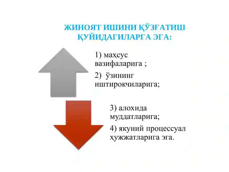 Жиноят ишини қўзғатиш 4