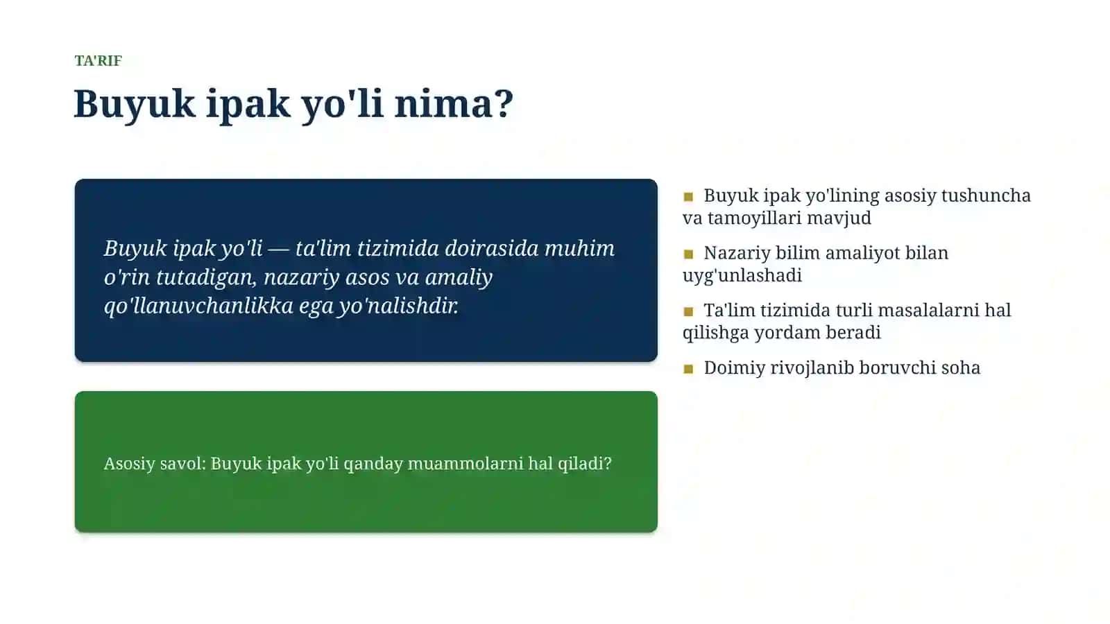 Buyuk ipak yo'li 4
